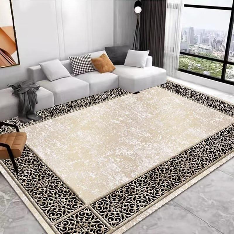 Modern Minimalist Nordic Carpet Light Luxury Sofa Rug for Living Room Bedroom Home Decor Fashionable Design