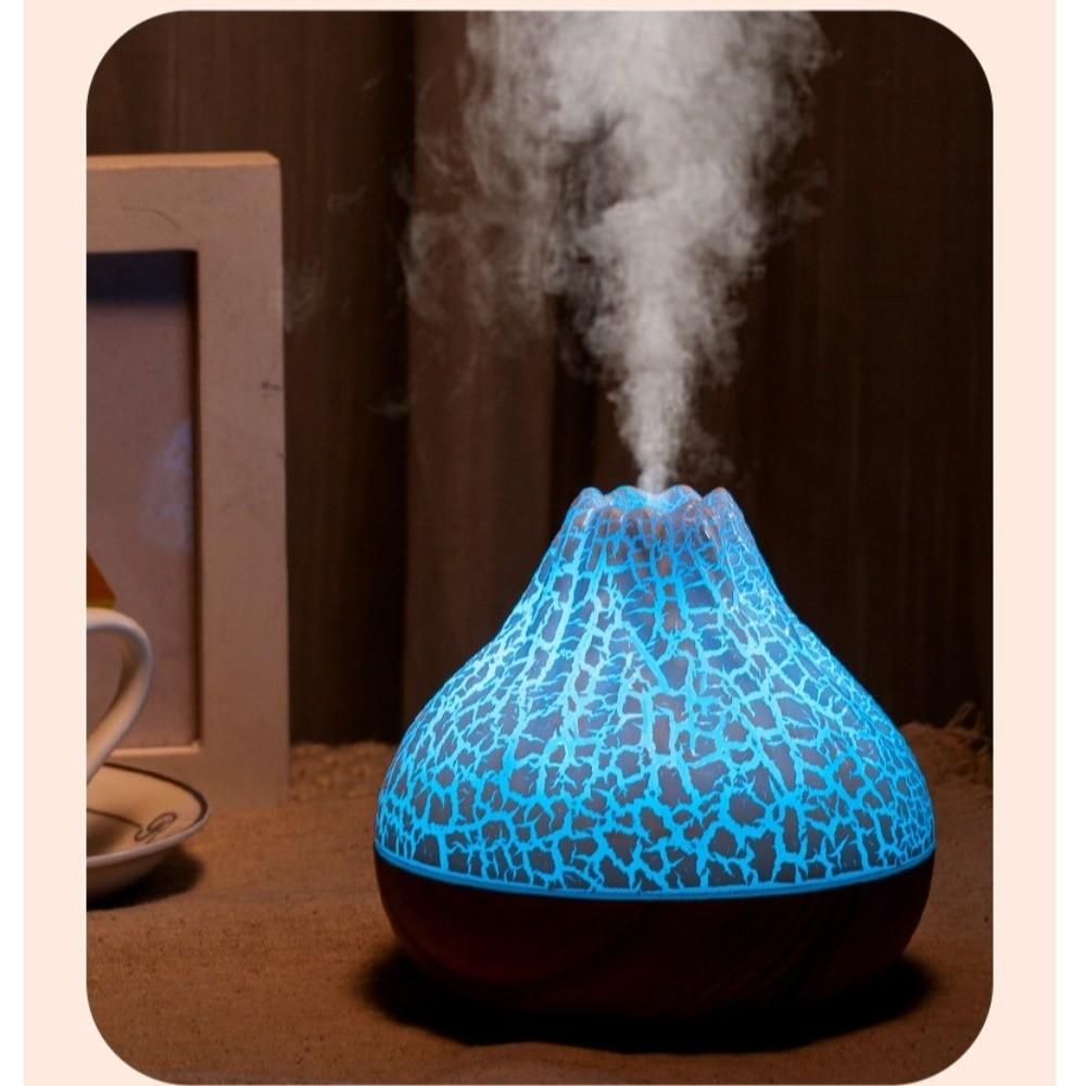 USB Volcano Air Humidifier Colorful Ambient Night Light Air Freshener Nebulizer Bedroom