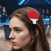 10pcs/set Zinc Zinc Alloy Basketball Hair Clips Cute Side Clip for Fans Soccer Hairpins Set Cheering Props