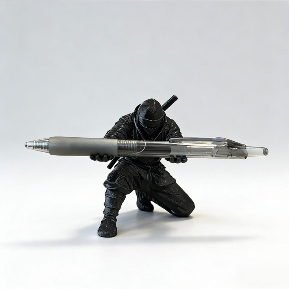 Exquisite Funny Ninja Ornaments Decorations Creative 3D Printing Warrior Ornaments Multi-functional Desktop Accessory Office