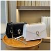 Crocodile Patterned Chain Women's Bag, Trendy Korean Version, Single Shoulder Crossbody Women's Bag, Small Square Bag