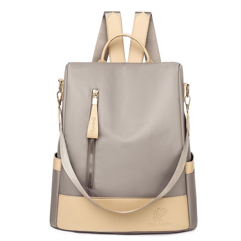 IELGY Ladies Casual Backpack, Stylish Oxford Anti-theft Travel Backpack