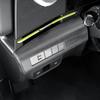 Red Car Interior Carbon Fiber Style ABS Headlight Adjustment Button Cover Trim For Hyundai Kona SX2 2024 LHD