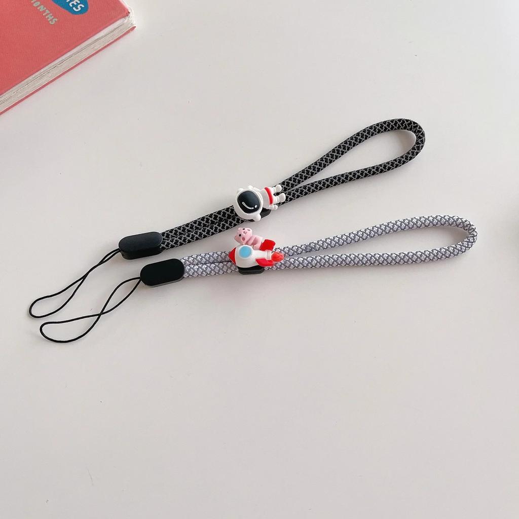 Hängen Handgelenk Strap Hand Lanyard Handy Lanyard Strap String Für iPhone 14 13 Universal Nette Cartoon Armband Band