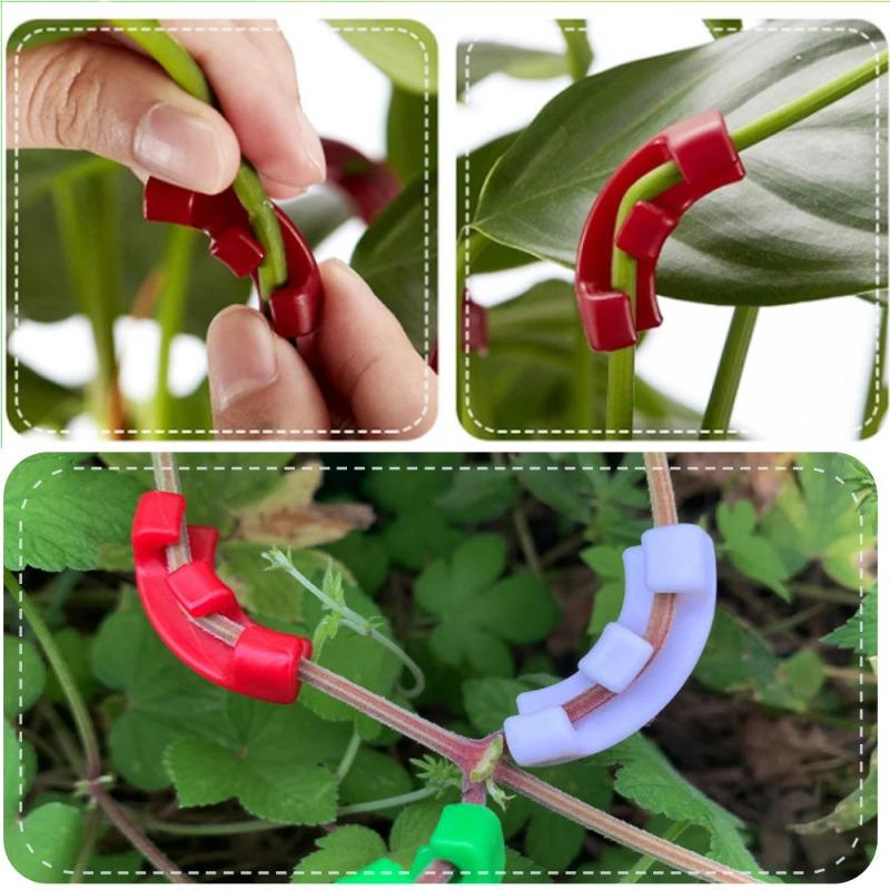 10-50pcs 90 Degree Plant Bender, Plant Training Tool, Hydroponic Garden Strong Training Clips, Bend & Shape Branches