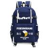 Japanese Cartoon Print Teen Student Schoolbag Outdoor Leisure Large Capacity Travel Backpack