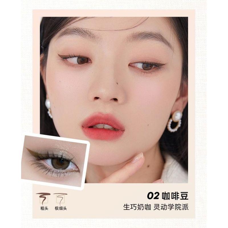 Fidoo - Double Head Liquid Eyeliner - 4 Colors
