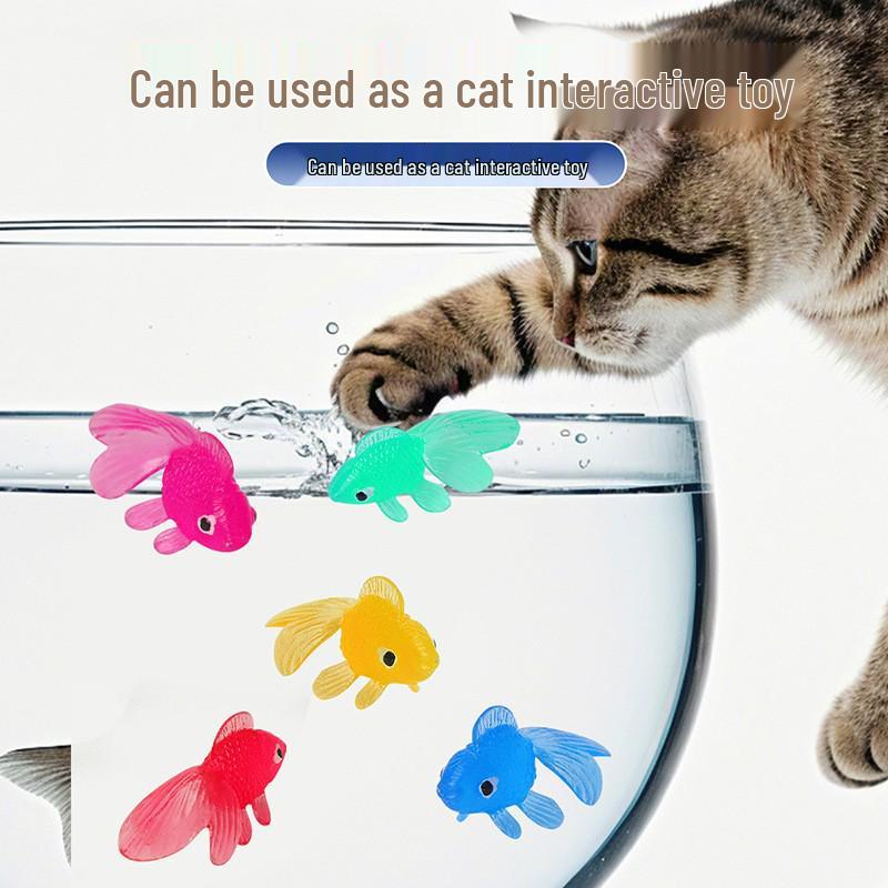 Bath-Time Fishing Toy: Small Goldfish for Kids