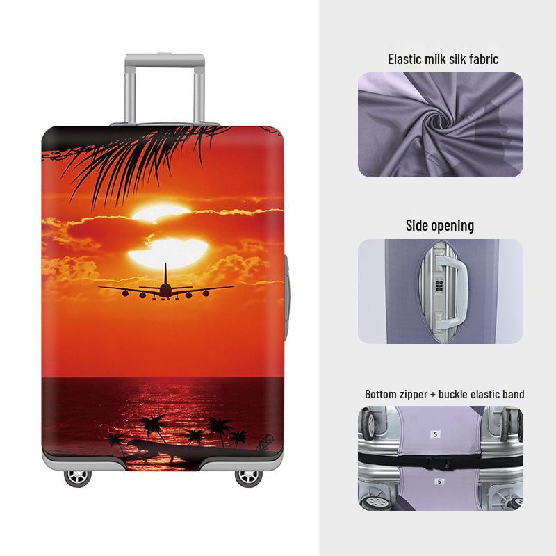 Waterproof Wear-Resistant Elastic Suitcase Protective Cover