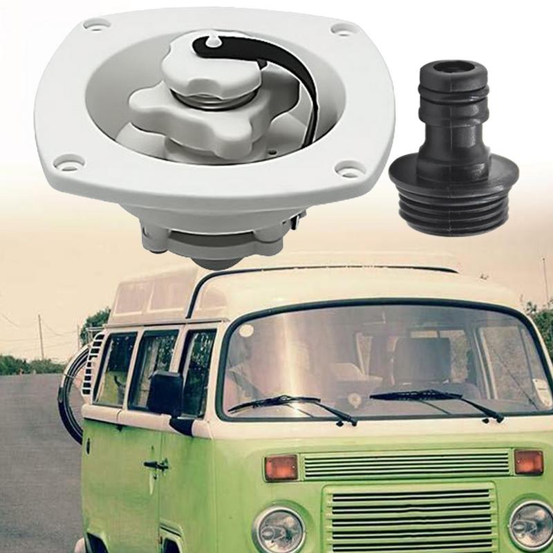 RV City Water Inlet RV Water Fill Inlet With Check Valve RV Fresh Water Inlet Connection Water Pressure Regulator For Boat