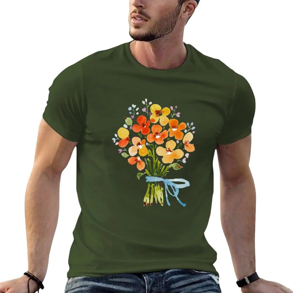 patterns Everyday | Summer bouquet T-Shirt shirts graphic tees Short sleeve tee oversized t shirts for