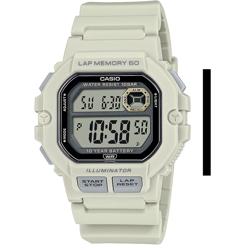 Casio Collection WS-1400H-8AJF Men s Watch Ivory Color Analog Design