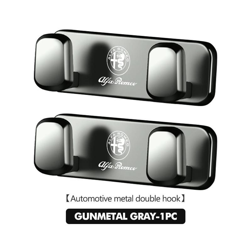 2026 Heißer Aufkleber Multifunktionales Auto-Logo Selbstklebender Haken Schlüsselaufbewahrung Halter Befestigungshalter Zubehör Für Alfa Romeo Giulia