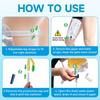 Catheter Bags for Men with 5PCS, Foley Catheter Leg Bags for Men 1000ML, Urine Bags for Easy Flip Drain Design