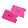 100 Pcs Card Blocking Sleeves Snug Fit Foil Anti Scan Theft Magnetic Protection Portable Protection Card Holder