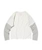 SUADE Color Layered Long Sleeve [Ivory]