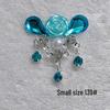 Children's Floral Face Stickers with Crystal Diamonds & Tassels for Ancient Style Makeup