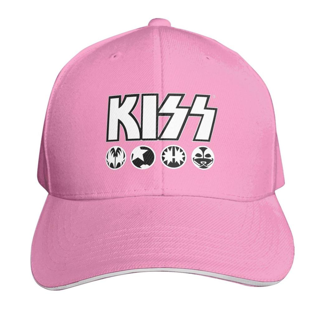 Kiss Rock Band Logo Cap Fashion Casual Baseball Caps Adjustable Hat Hip Hop Summer Unisex Baseball Hats