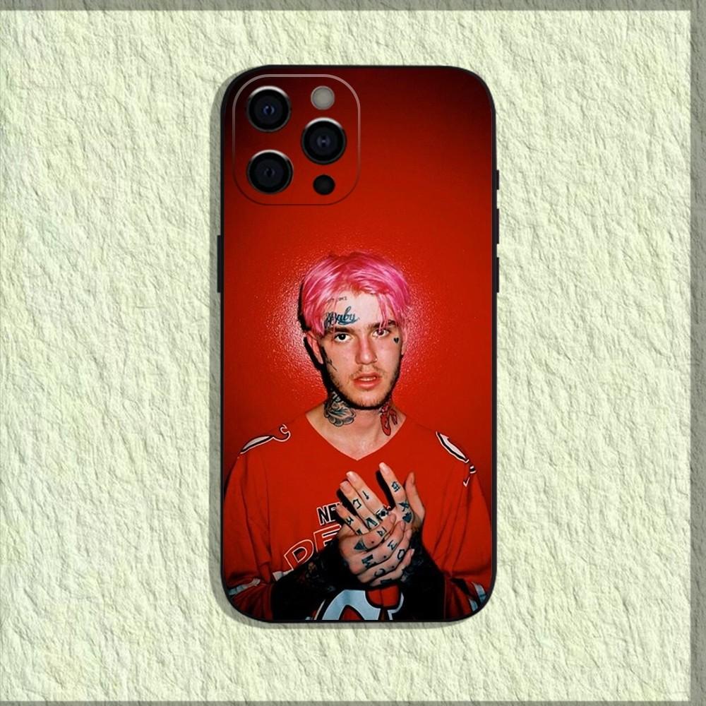 L-Lil Peep Cry Baby Phone Case For iPhone 16,15,14,13,12,11,Pro,X,XS,Max,XR,Plus,Mini Soft Black Cover