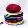Autumn Winter Felt Beret Hats Women Fashion French Painter Hat Girls Trendy Solid Color Berets Ladies Multicolored Flat Cap