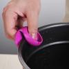 2Pcs Thickened High-Temperature Resistant Silicone Heat-Insulating Finger Cots for Kitchen Use, Scalding Gloves, Microwave Oven and Bowl/Plate Clips