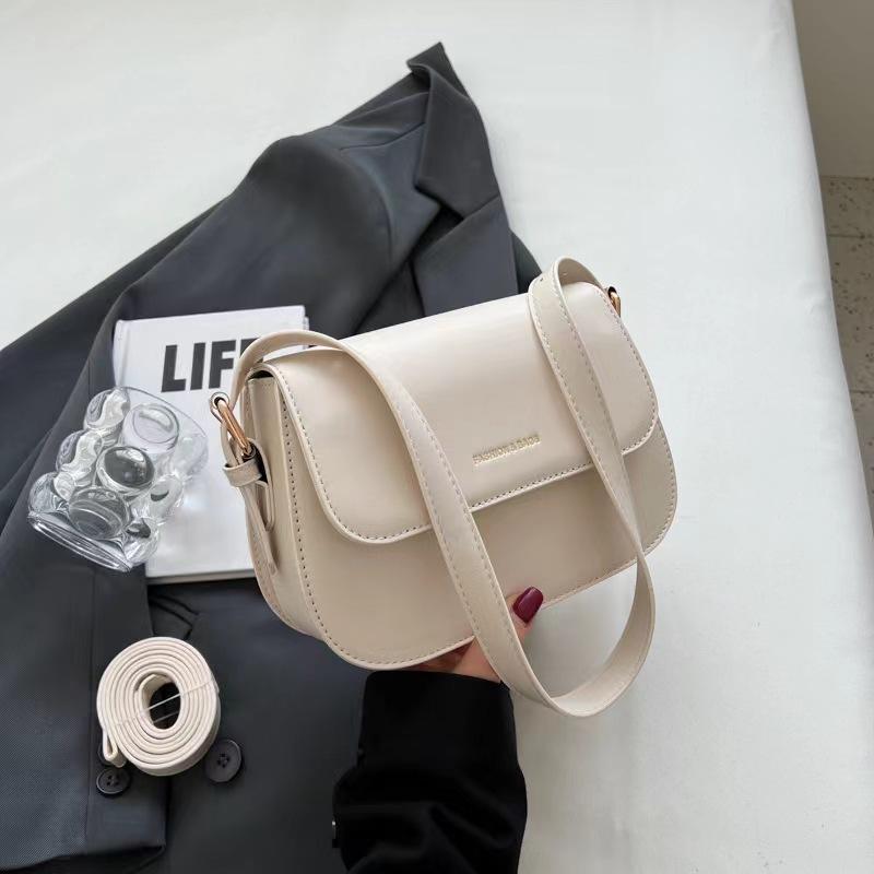 Small Square Bag, Advanced Texture Bag, Foreign Style Single Shoulder Mori Small Satchel.