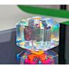 Rainbow Color Mystic Topaz 180+ Ct Cube Cut Beautiful Certified Loose Gemstone