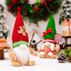 Festival Gingerbread Man Decoration Adorable Gingerbreads Man with Standing Decoration Unique Gnomes Charm for Gift