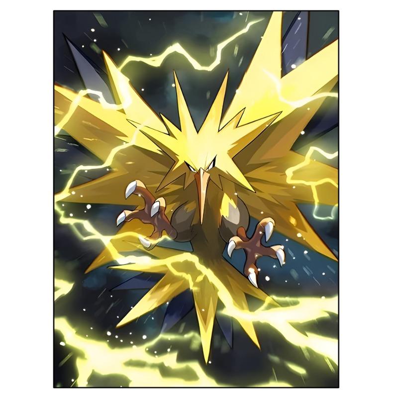 Аніме Персонаж Чарізард Покемон Постер Картина на полотні Підходить для Модного Домашнього Кімнатного Настінного Декору Настінний Малюнок Різдвяний Дитячий Подарунок