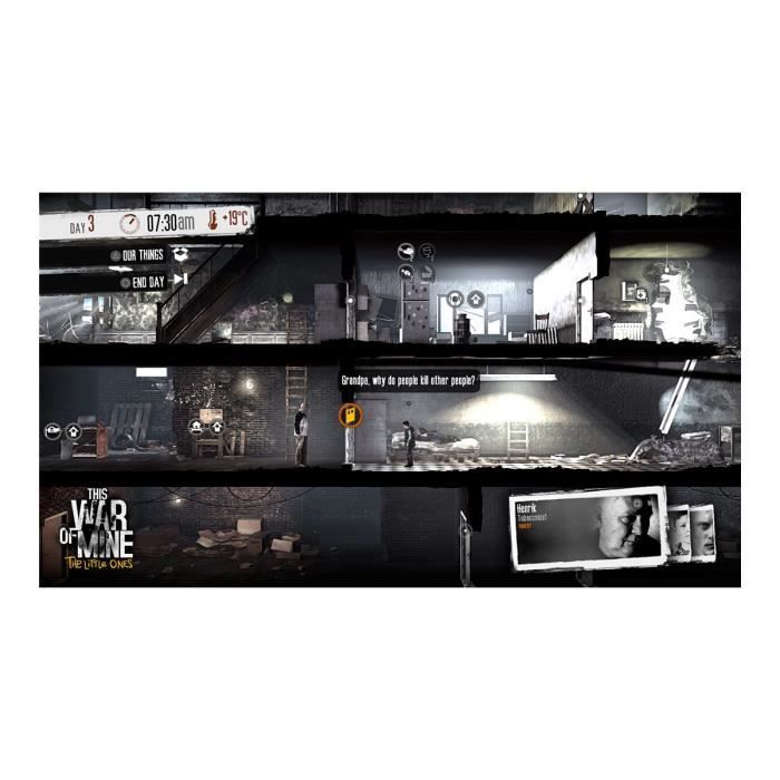 This War Of Mine The Little Ones PlayStation 4 allemand