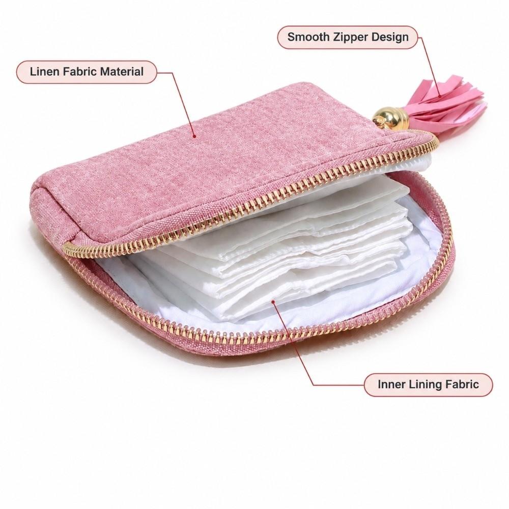 6 Layer Jewelry Organizer Bag Chenier Women Coin Purse Travel Jewelry Case Travel Commuting Daily