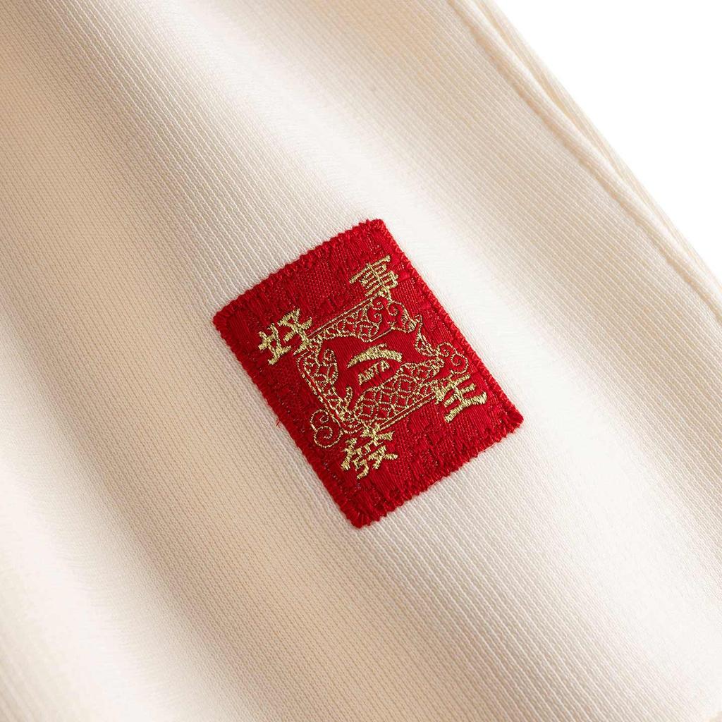 Anta Good Things Happen Life Series Pullover Sweatshirt Spring 2026 Women Sweatshirt Corn-White 162618705S-1