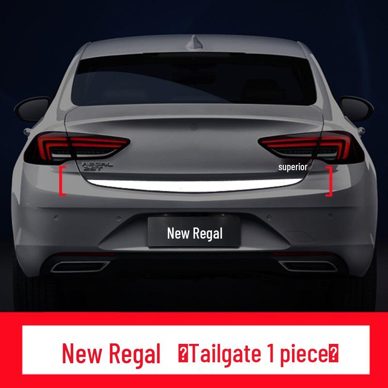 

Buick Regal 2017-2024 Stainless Steel Chrome Window Trim Strips