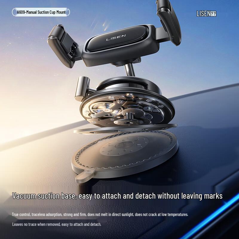 Lisen Memory Clamp Car Phone Mount