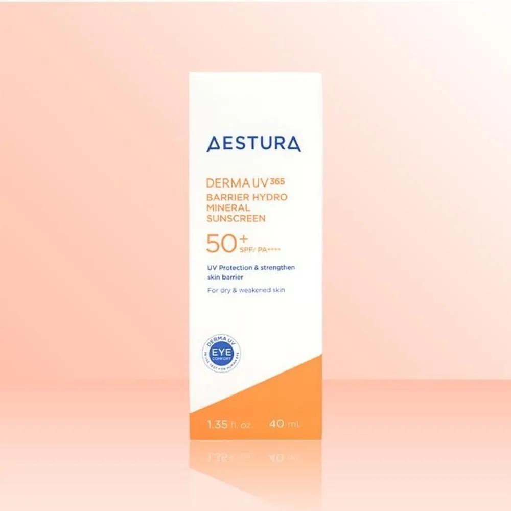 

Aestura Derma UV365 Минеральный солнцезащитный крем с барьерным увлажнением 40 мл (SPF50 +) / iuy