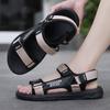 Yaz Yeni Erkek Moda Sandaletleri Erkek Roma Sandaletleri Pu Günlük Sandalet Erkek Ayakkabıları Nefes Alabilir Spor Plaj Ayakkabıları Günlük Sandalet Büyük Beden 38-47