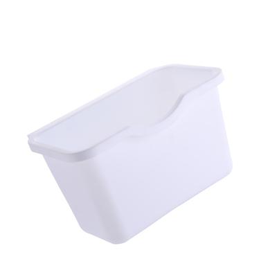 Kitchen Hanging Trash Can Convenient Storage Bin Rubbish Container Bowl Containers Mini Cabinet Door Garbage Bin for Home