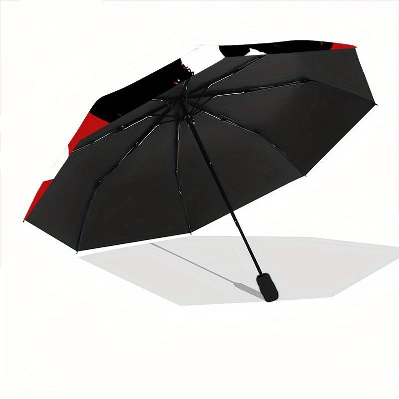 1pc Cat Luck Automatic Open/Close Umbrella, Portable Folding Umbrella for Travel, Themed Events,