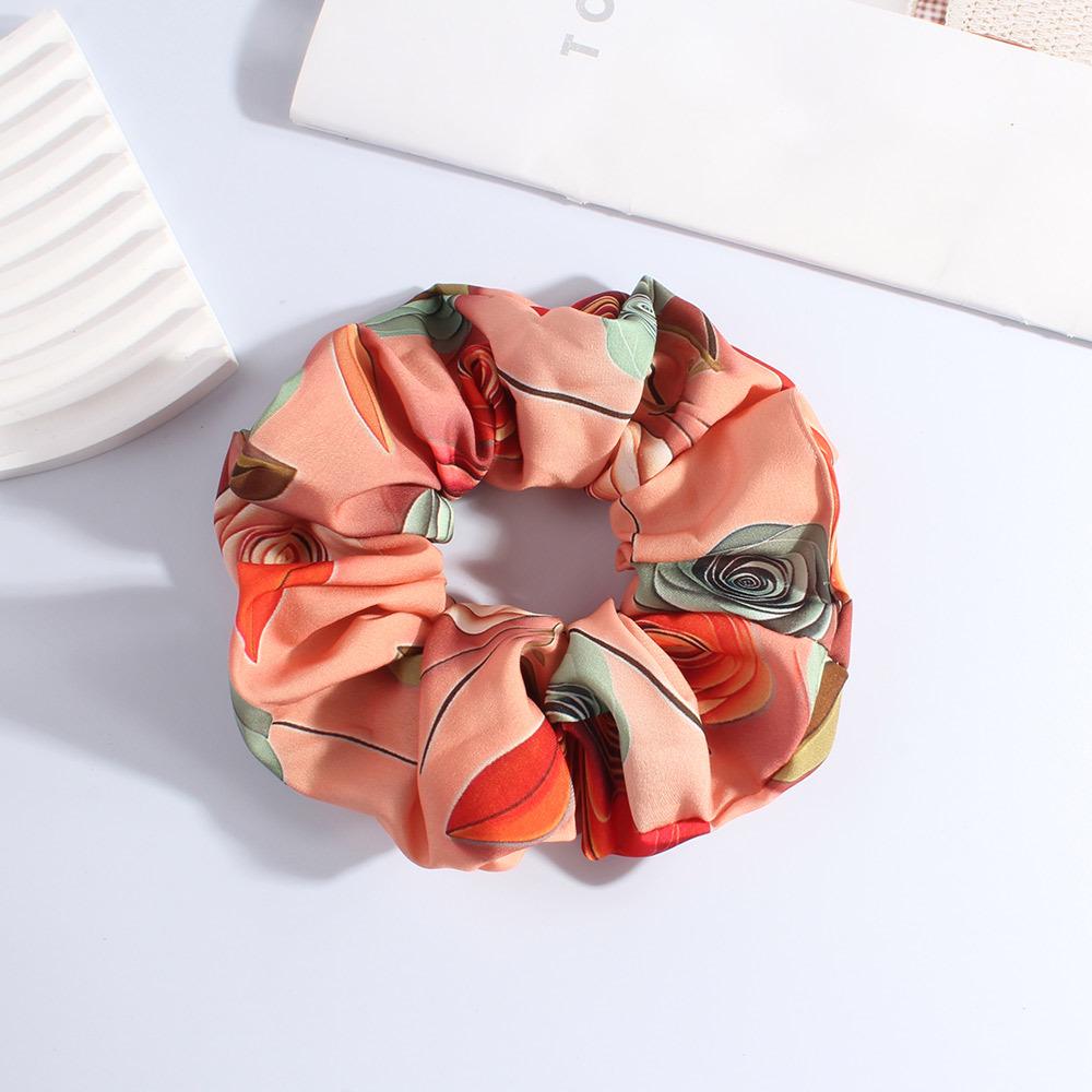 Vintage High-Elastic Korean Hairband and Scrunchie Set