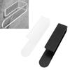 2PCS U Shape Towel Rack Plastic Wall Mounted Hand Towel Holder Bar with Adhesive for Bathroom Kitchen