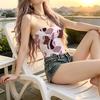 Short Crop Tube Top,Light Mature Style,Slim Fit,Soft Comfortable Material,Summer Casual Wear,Trendy Versatile Inner Top