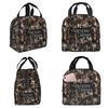 The Vampire Diaries Damon Salvatore Insulated Lunch Bag for Kids School Cooler Thermal Food Box Tote Leakproof Lunch Boxes