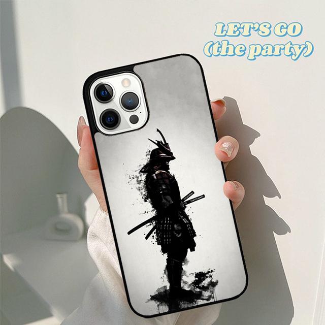 Autumu Japanese Samurai Ninja Phone Case Cover for iPhone 16 15 12 Mini 11 13 14 Pro Max SE 2020 Apple 6S 7 8 Plus Coque