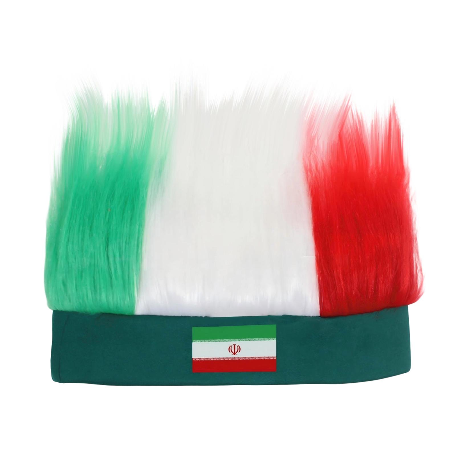 Fan Wigs, Flag Color Headbands, Football Game Cheering Props, Headwear One Size