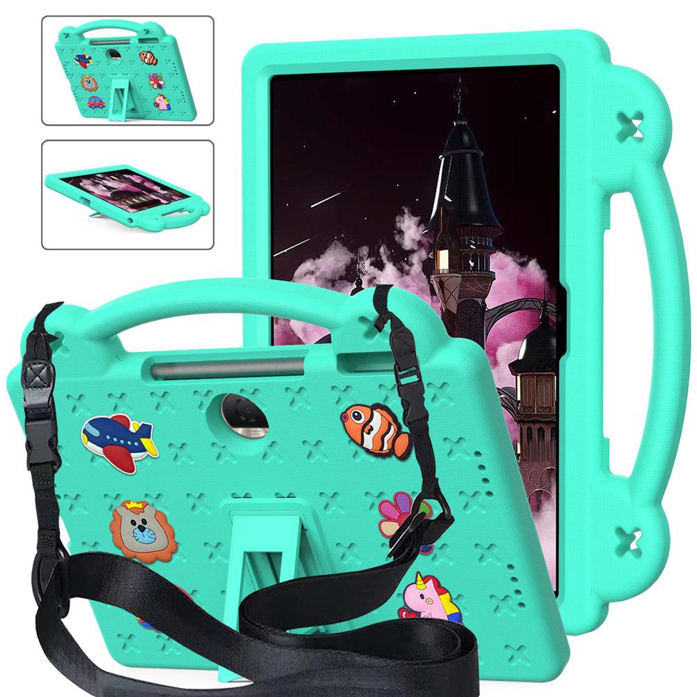 Cartoon Cute Bear EVA Case For Honor Pad 9 12.1 inch 2025 Kids Safe Handle Stand Protective Tablet Cover Funda