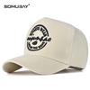 Plus Size Pure Cotton High Top Baseball Caps Dad Summer Sun Hats Man Big Head Sports Snapback Caps Trucker Cap 56-60cm 60-65cm
