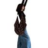 2024 Yellow Plaid Large Capacity Versatile Backpack/Shoulder Bag