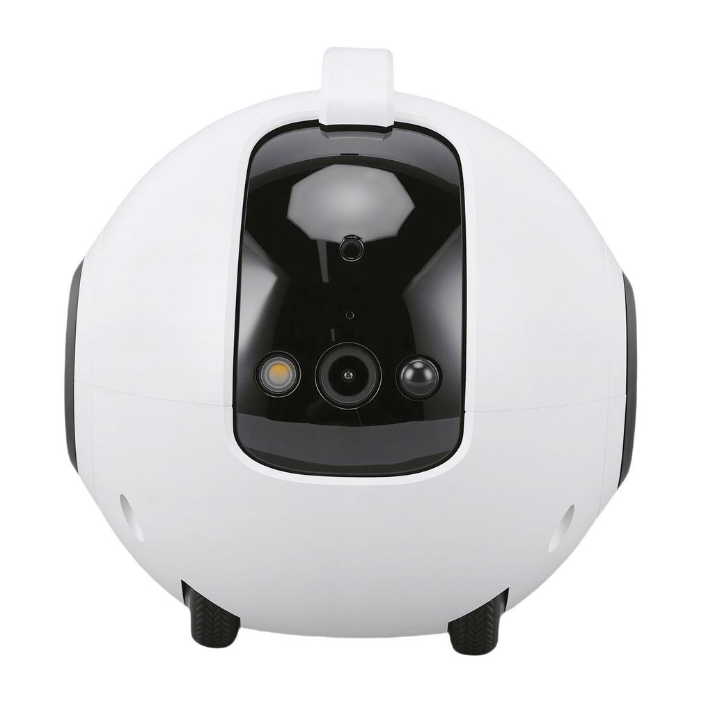 Home Camera Robot 2.5K Movable Pet Camera 4MP Indoor Security Camera Robot with Call 2 Way Talk Video Recording