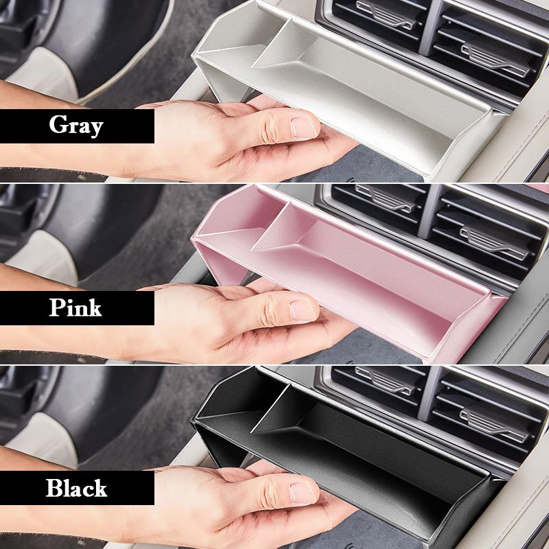 For BYD Yuan Up Pro 2024 2025 Car Under Central Air Outlet Storage Box Air Conditioning Outlet Card Storage Interior Accessories