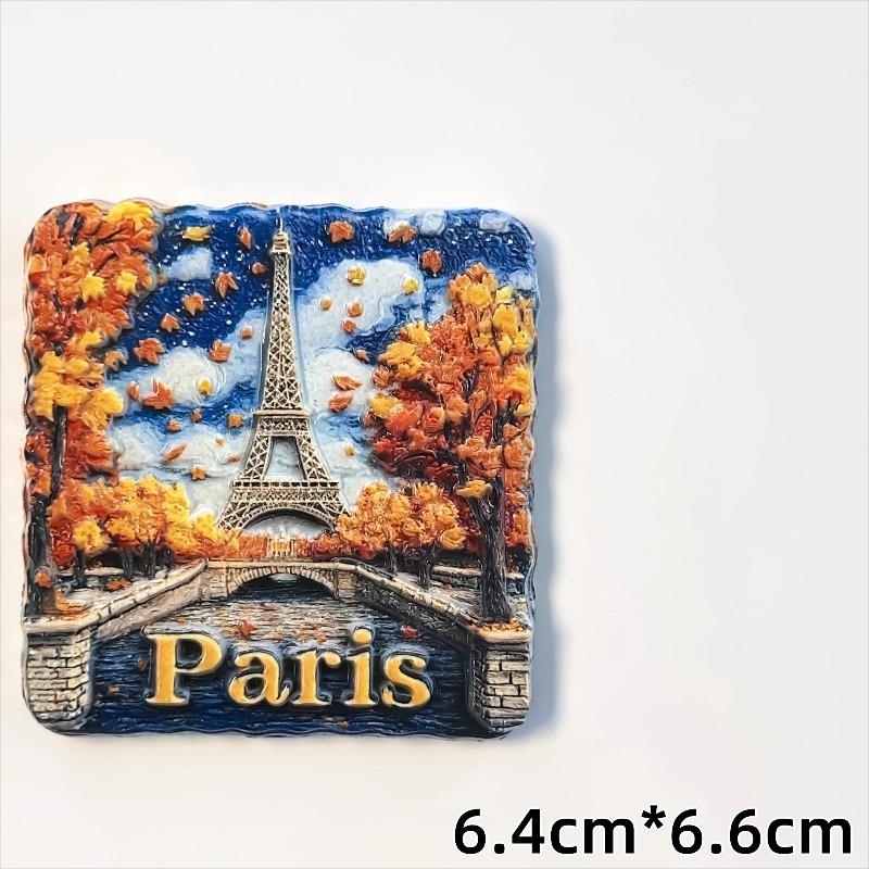 

France Travel Souvenirs Alsace Fridge Magnets Paris Provence Marseille Nice Fridge Stickers Home Decoration Wedding Gifts